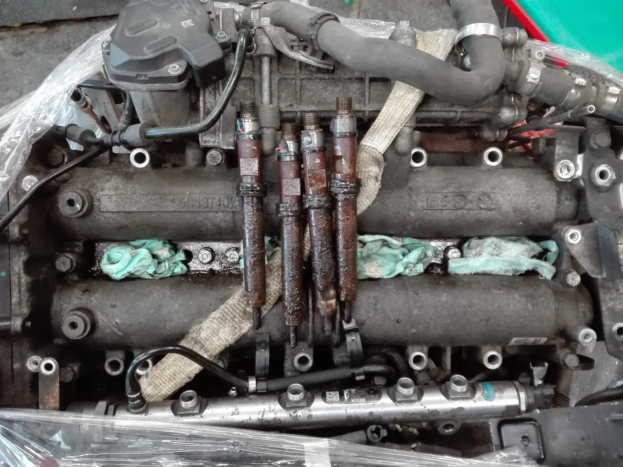 Porlasztó kiszerelés – Iveco Daly 3.0
